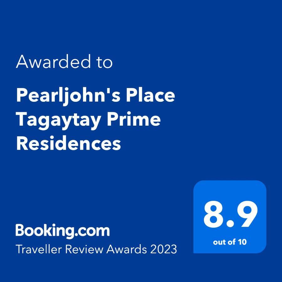 Pearljohn's Place Tagaytay Prime Residences Apartment *